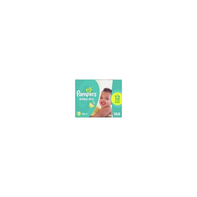 Pampers Baby Dry Club Pack Plus Diapers Size 3 168’s