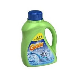 Gain Liquid Laundry Detergent Cold Water Icy Fresh Fizz with Oxi 26 Loads