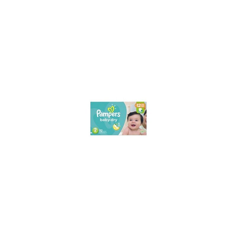 Pampers Baby Dry Super Pack Size 2 112's