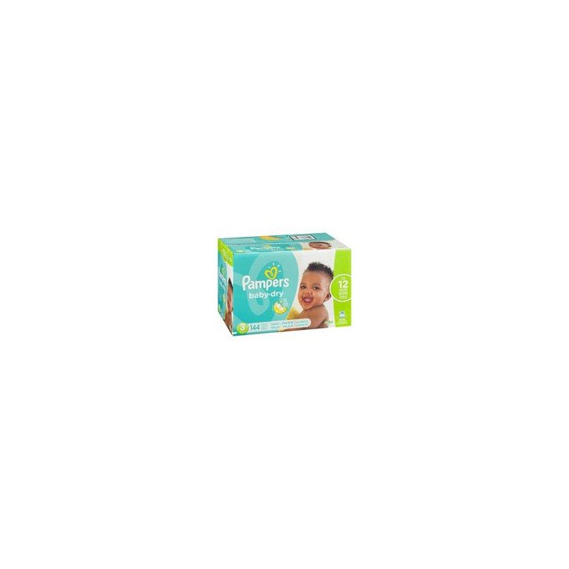 Pampers Baby Dry Giant Pack Diapers Size 3 144's