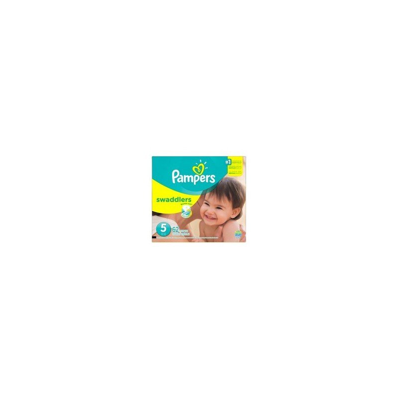 Pampers Swaddlers Super Pack Size 5 62's