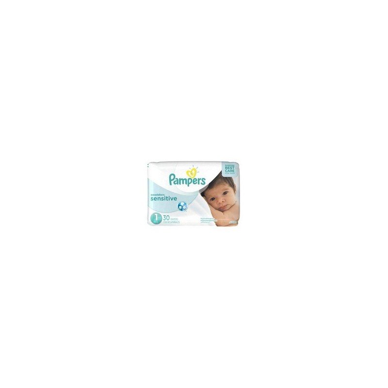 Pampers Swaddlers Sensitive Jumbo Pack Size 1 30's