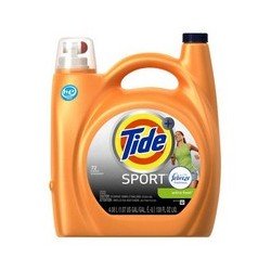 Tide Liquid HE Laundry Clean Febreze Sport Active Fresh Scent 72 Loads