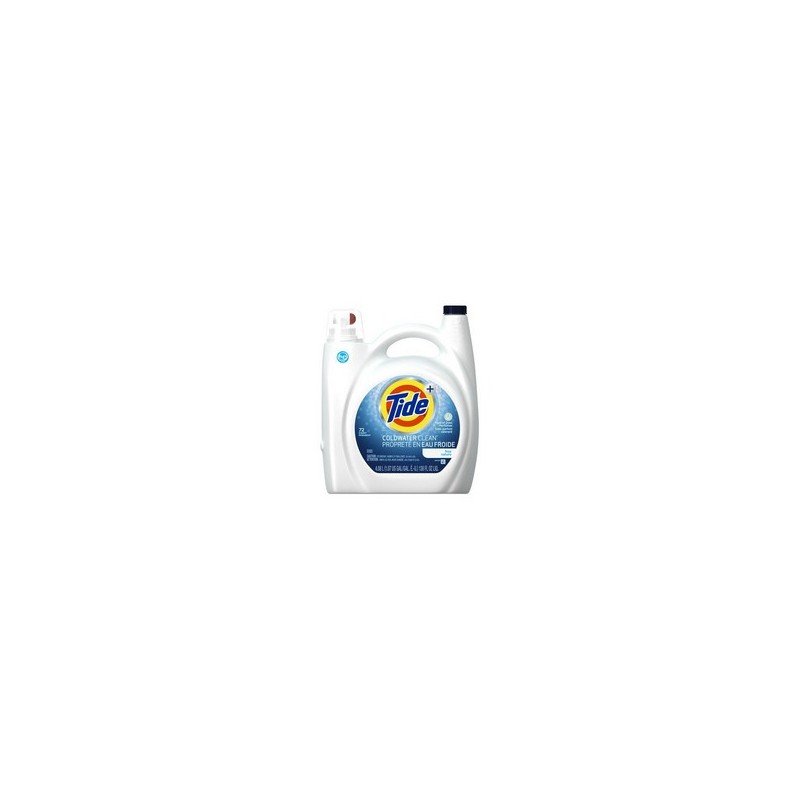 Tide Liquid HE Laundry Coldwater Clean Free 72 Loads