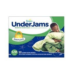Pampers UnderJams Boys Bedtime Underwear S/M 50’s