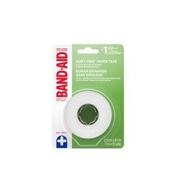 Band-Aid Hurt-Free Paper Tape 2.5 cm x 9.1 m