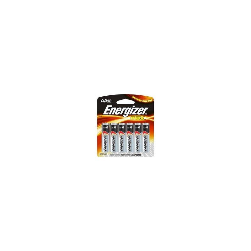 Energizer Max Batteries AA 12's