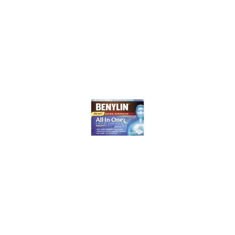 Benylin Extra Strength All-In-One Cold & Flu Night 24's