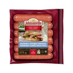Johnsonville Pure Pork Farmer’s Double Smoked Sausage 375 g