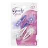Goody Girls Flower Snap Clips 4's