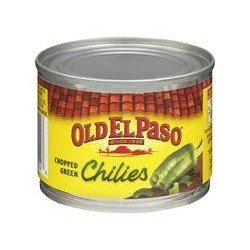 Old El Paso Chopped Green Chilies 127 ml