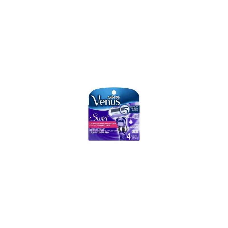 Gillette Venus Swirl Contour Razor Cartridges 4's