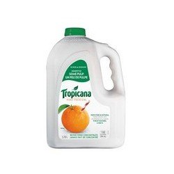 Tropicana Pure Premium Orange Juice Homestyle Some Pulp 3.78 L