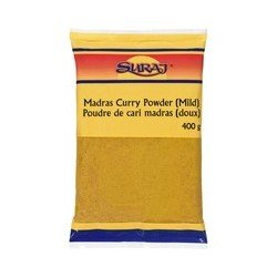 Suraj Madras Curry Powder Mild 400 g