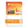 3M Filtrete Micro Allergen Furnace Filter 16 x 25 x 1 Inch 2-Pack