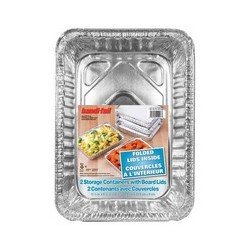 Handi-Foil Storage Containers with Board Lids 2’s