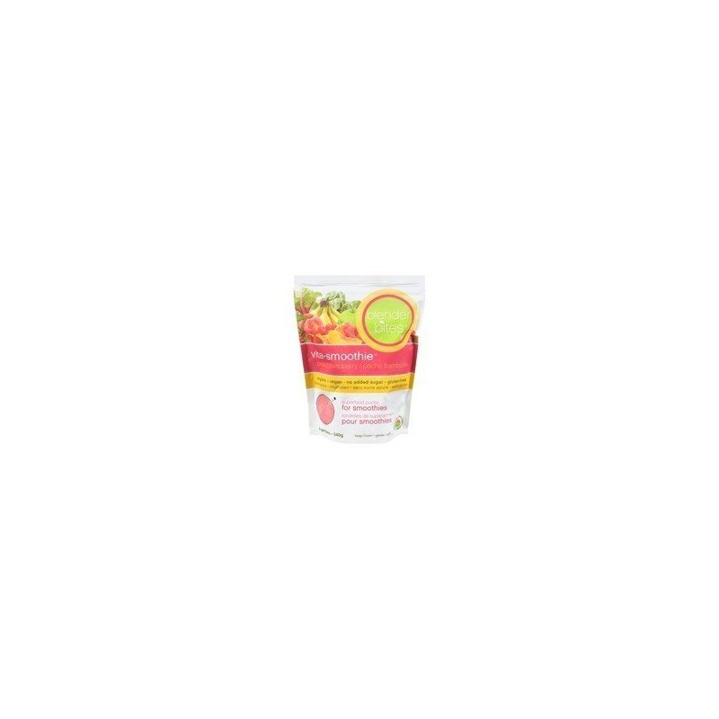 Blender Bites Vita-Smoothie Peach Raspberry Organic Smoothie Mix 540 g