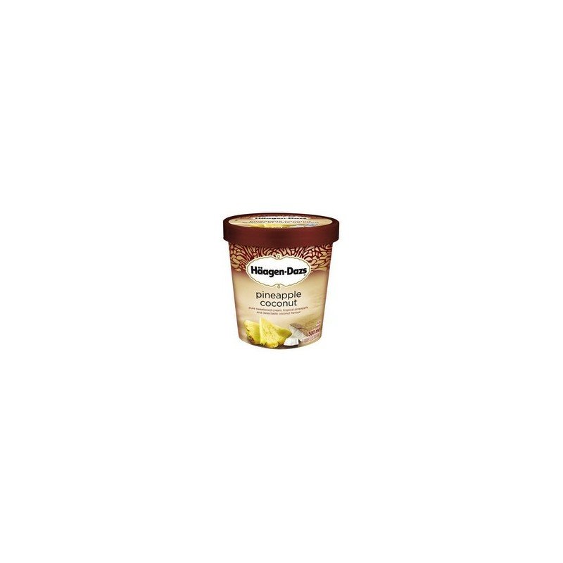 Haagen Dazs Ice Cream Pineapple Coconut 500 ml