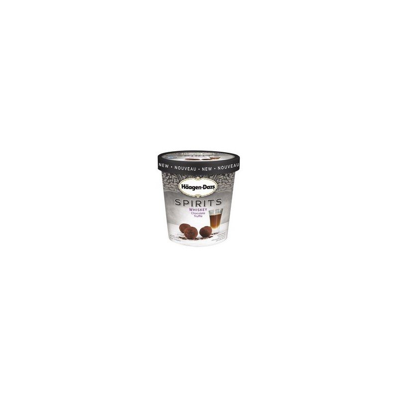 Haagen Dazs Spirits Ice Cream Whiskey Chocolate Truffle 475 ml