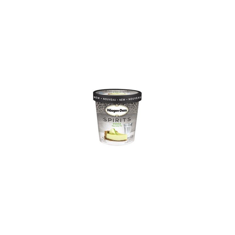 Haagen Dazs Spirits Ice Cream Vodka Key Lime 475 ml