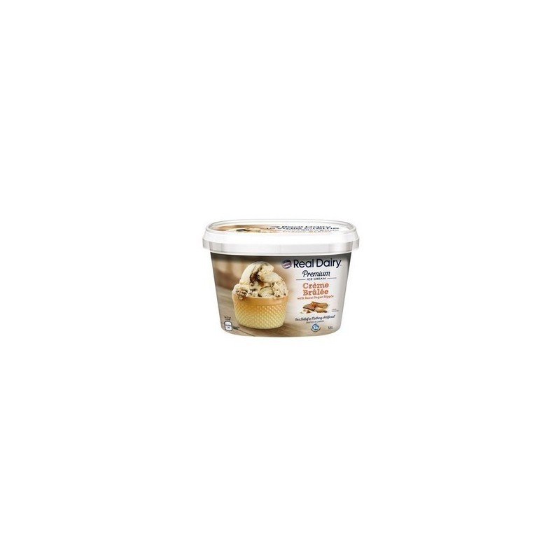 Nestle Real Dairy Ice Creme Brulee 1.5 L