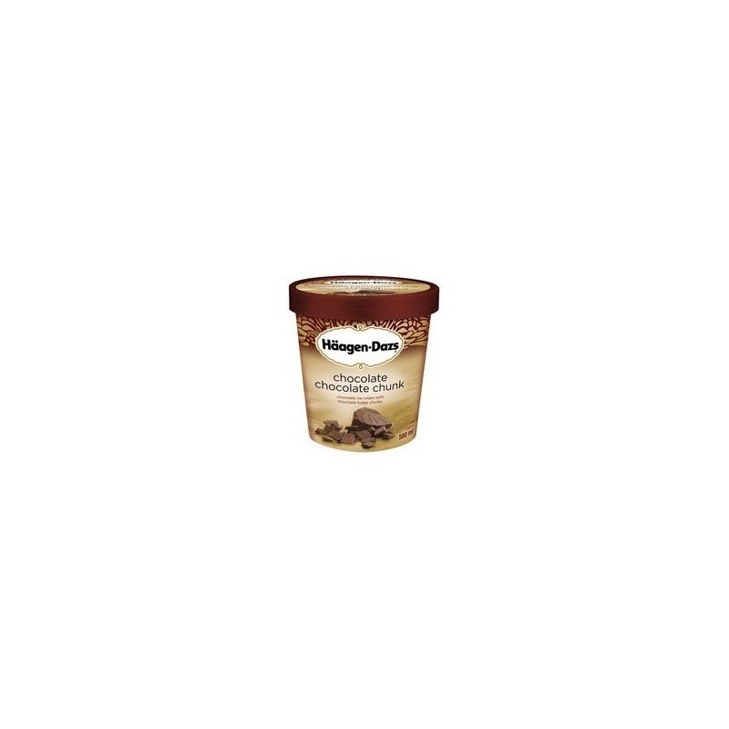 Haagen Dazs Ice Cream Chocolate Chocolate Chunk 500 ml