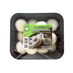 Organic Whole White Mushrooms 200 g