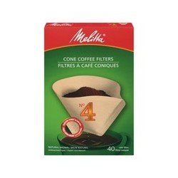 Melitta No. 4 Natural Brown...