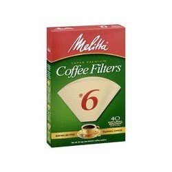 Melitta No. 6 Natural Brown...