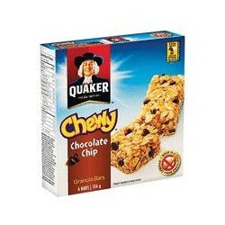 Quaker Chewy Chocolate Chip Granola Bars 6's