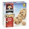 Quaker Chewy Rocky Road Extreme Granola Bars 6's