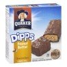 Quaker Dipps Peanut Butter Granola Bars 5's