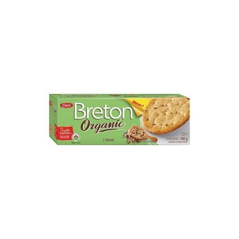 Dare Breton Crackers Organic 7 Grain 150 g