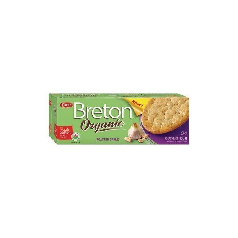 Dare Breton Organic Crackers Roasted Grain 150 g