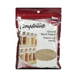 Compliments Ground Black Pepper 145 g
