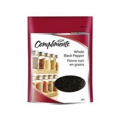 Compliments Whole Black Pepper 120 g