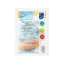 Compliments Balance Wild Haddock Fillets Skinless Boneless 400 g