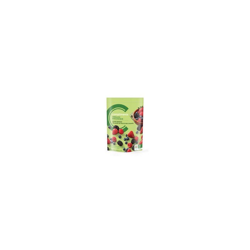 Compliments Organic Mixed Berries 600 g