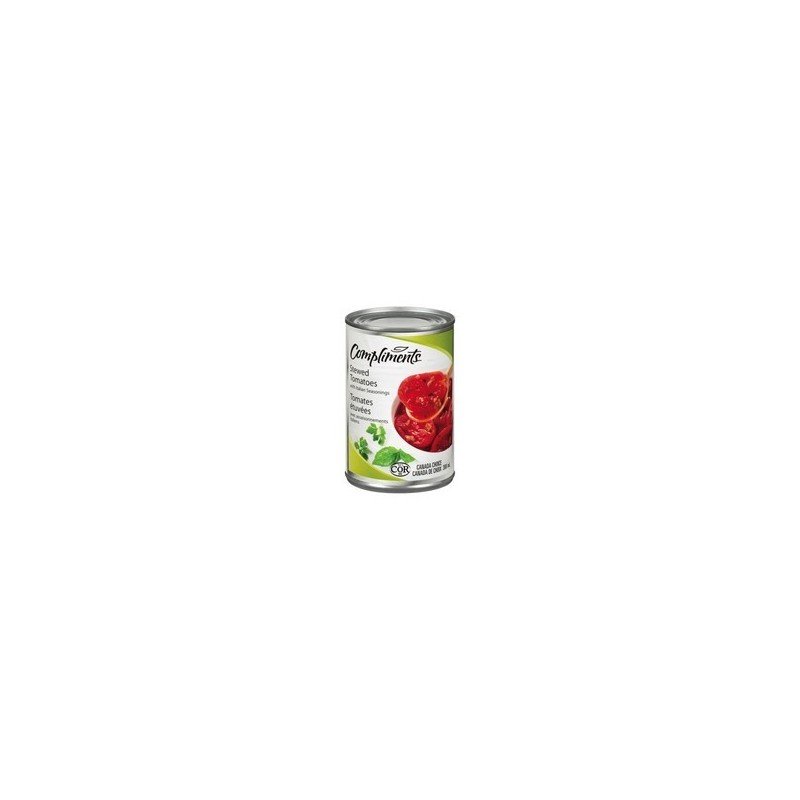 Compliments Stewed Tomatoes with Italian Seasonings 398 ml