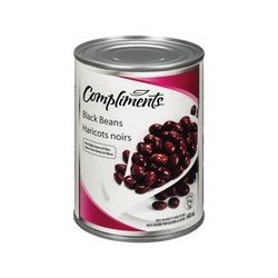 Compliments Black Beans 540 ml