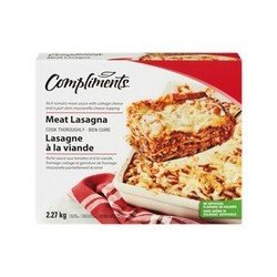 Compliments Beef Lasagna 2.27 kg