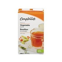 Compliments Vegetable Broth...