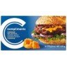 Compliments Cheddar Stuffed Beef Burgers 1.02 kg