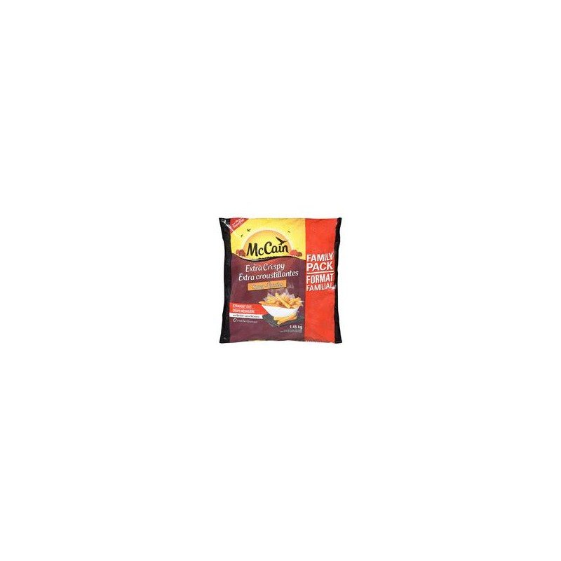 McCain Extra Crispy Fries Spicy Straight Cut 1.45 kg