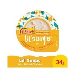 Friskies Lil’ Soups Flaked Chicken 34 g