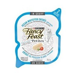 Fancy Feast Petites Ocean Whitefish with Tomato in Gravy Entree 79.4 g