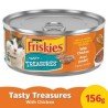 Friskies Tasty Treasures Cat Food with Liver with Chicken 156 g