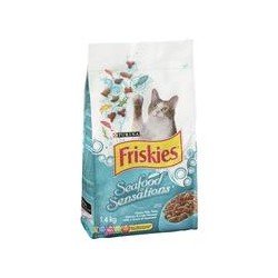 Friskies Dry Cat Food Seafood Sensations 1.4 kg