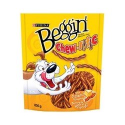 Purina Beggin Strips Chew-rific Dog Snacks Bacon & Cheese 850 g