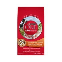 Purina One Smartblend Dry Dog Food Chicken & Rice 3.63 kg